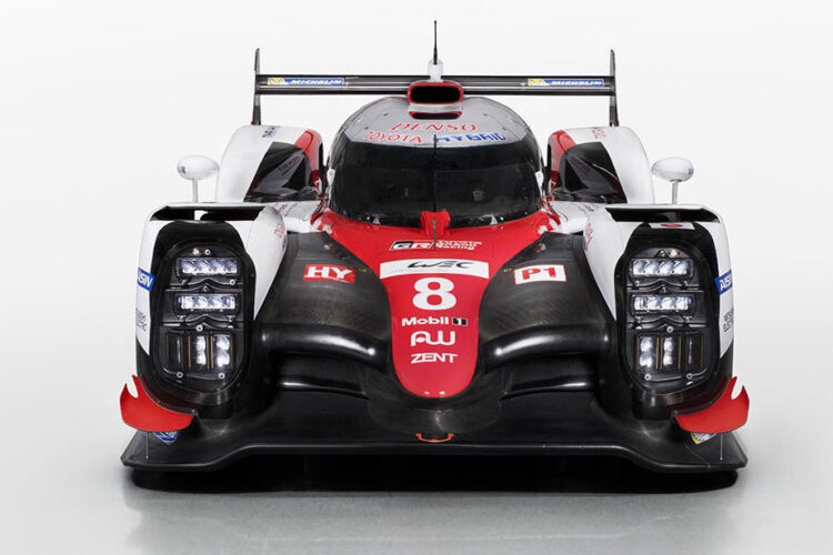 Toyota reveals its 2017 TS050 WEC car