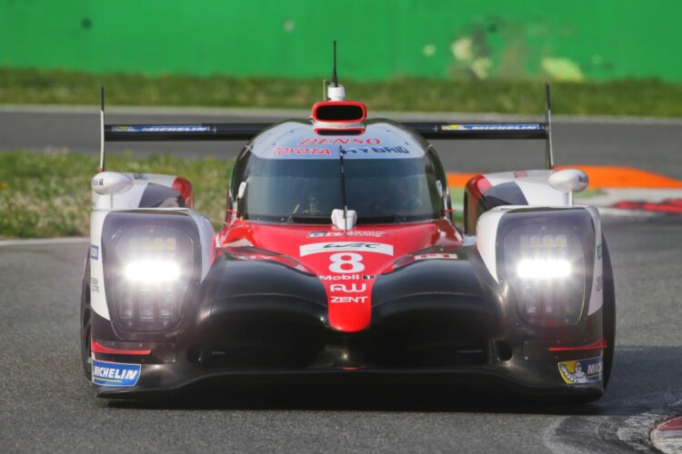 Davidson puts Toyota on top in final practice at Silverstone