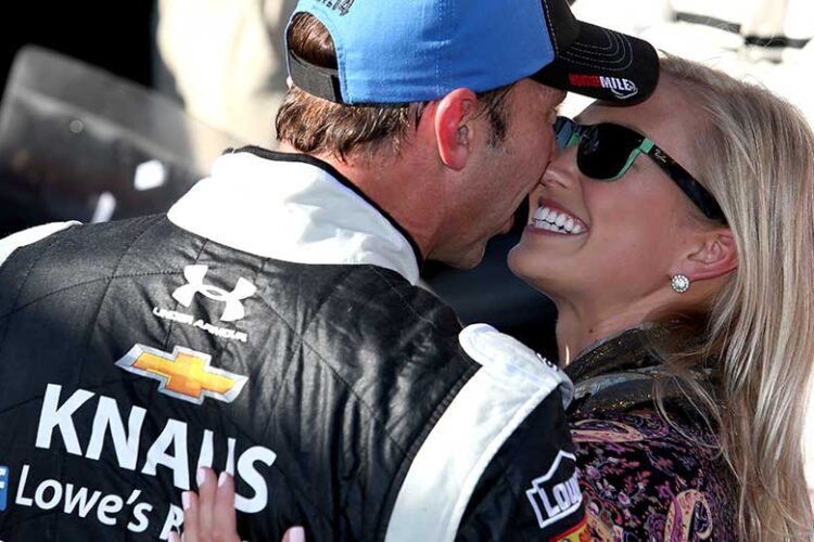 Chad Knaus, wife Brooke expecting son