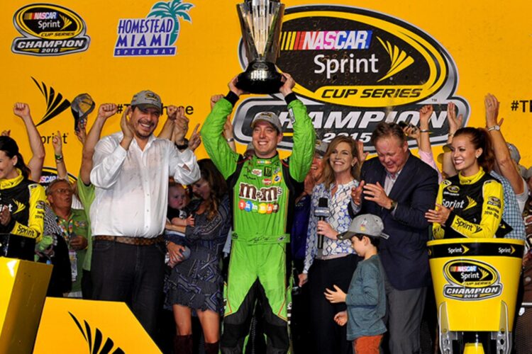 Kyle Busch Wins First Career Sprint Cup Title