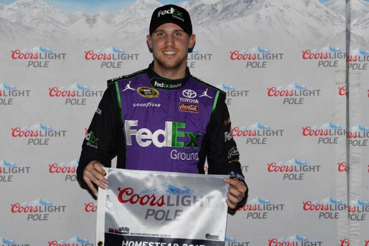 Hamlin wins Coors Light pole at Homestead