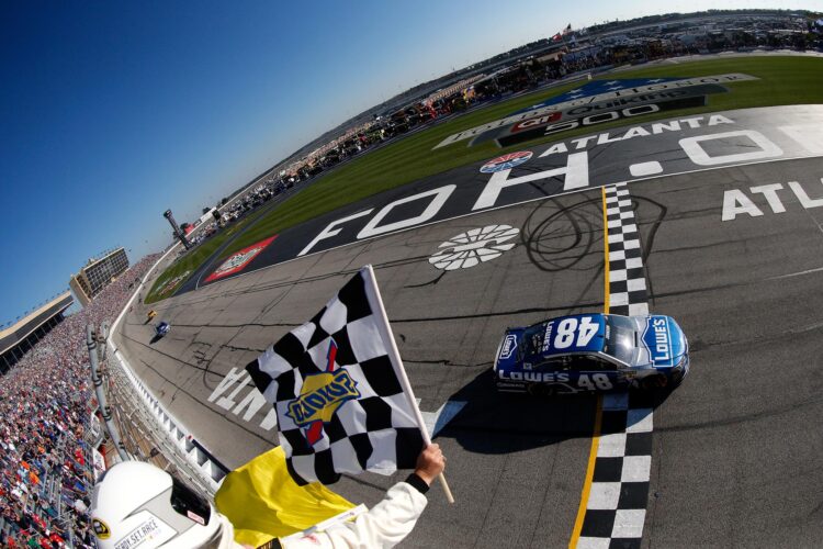 Jimmie Johnson Earns 76th Win With Atlanta Victory