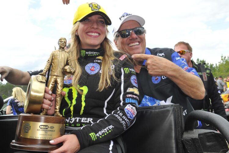 Brittany Force scores first in Top Fuel