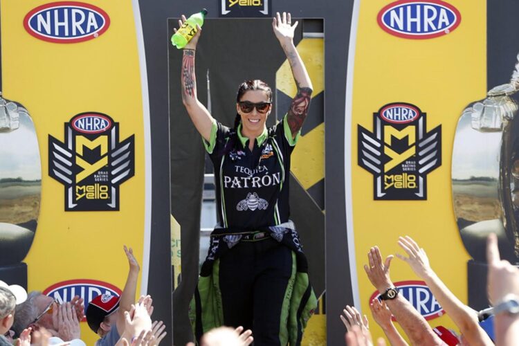 Alexis DeJoria To Miss Lucas Oil NHRA Nationals