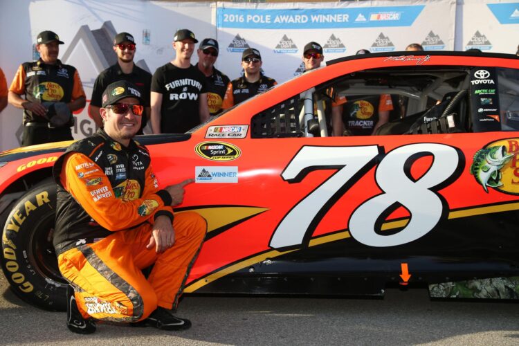 Martin Truex, Jr. Wins First Pole Since 2012