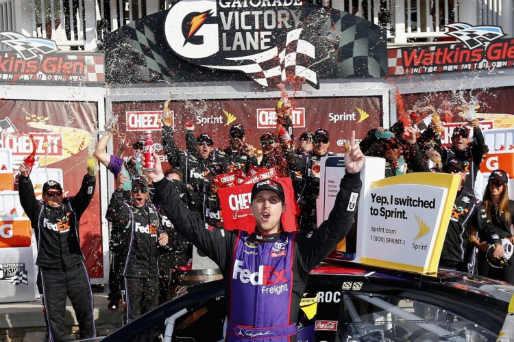 Denny Hamlin Scores First Road Course Victory