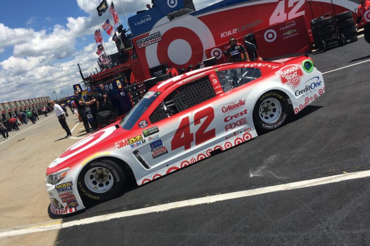 Kyle Larson Tops Final Coca Cola 600 Practice