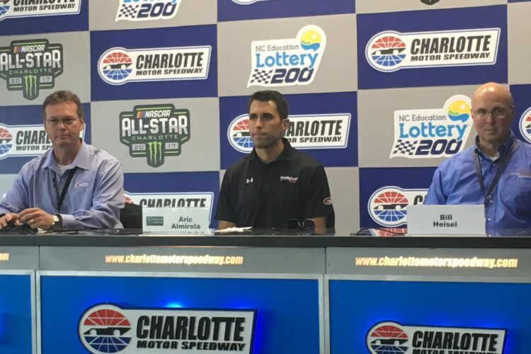 Aric Almirola To Miss 8-12 Weeks With Broken Back