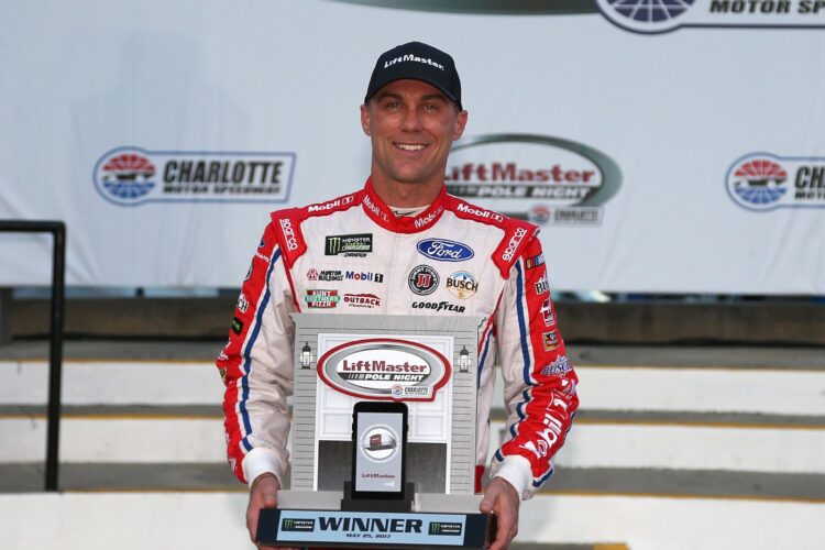 Kevin Harvick Wins First Coca Cola 600 Pole