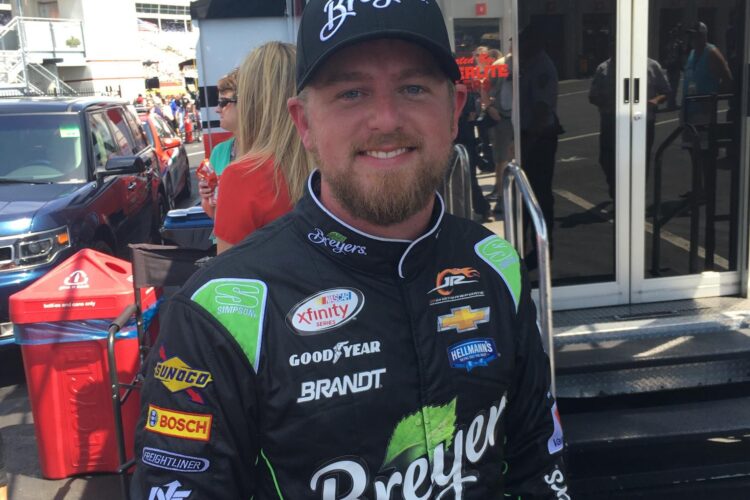 Justin Allgaier Wins Charlotte Xfinity Pole