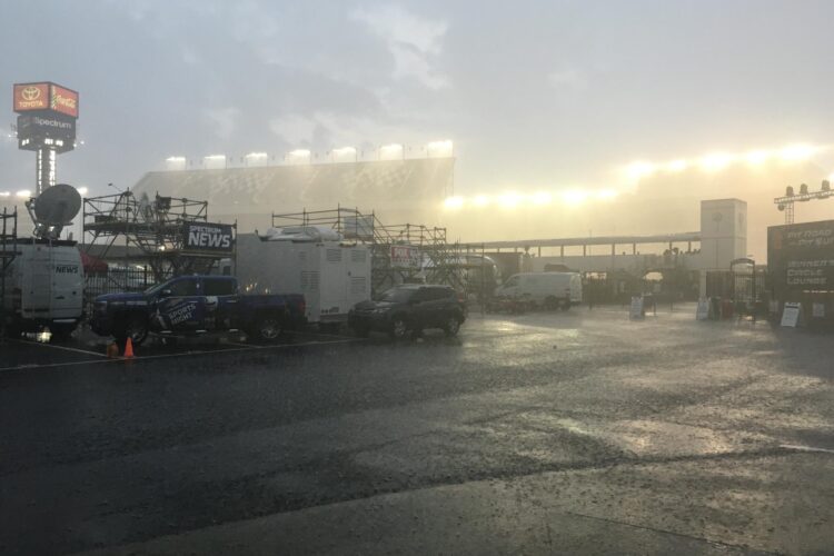 Coca Cola 600 Under Rain Delay