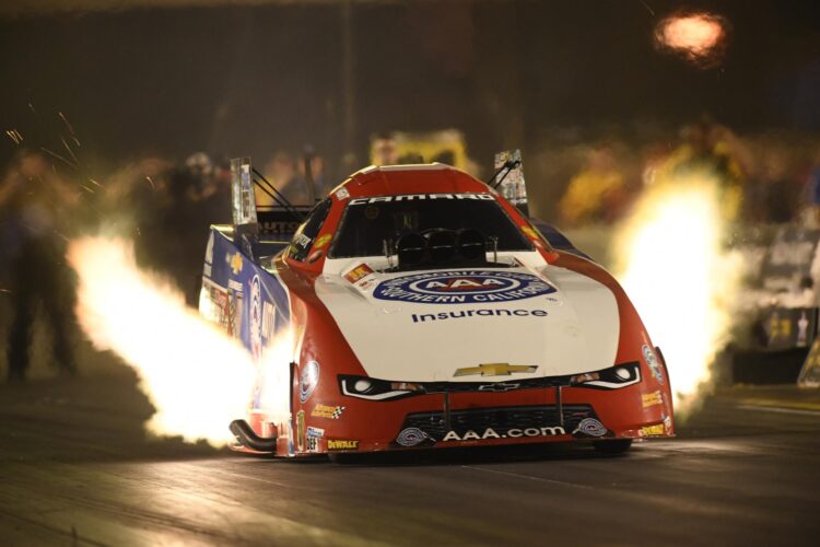 B. Force, Hight, T. Gray, Smith Lead NHRA Qualifying at Route 66 Raceway