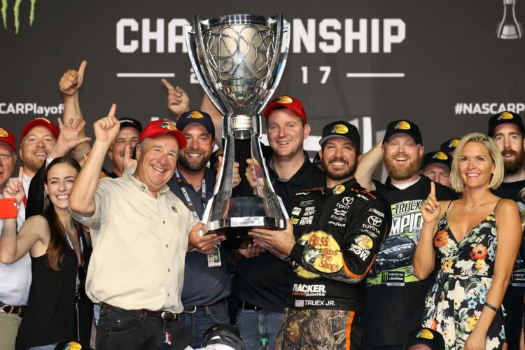 Martin Truex, Jr. Clinches 2017 Cup Series Title