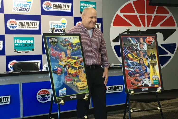 Charlotte Motor Speedway Unveils Program Covers