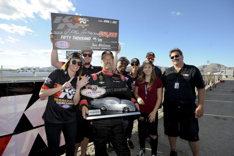 Greg Anderson Wins K&N Horsepower Challenge In Las Vegas