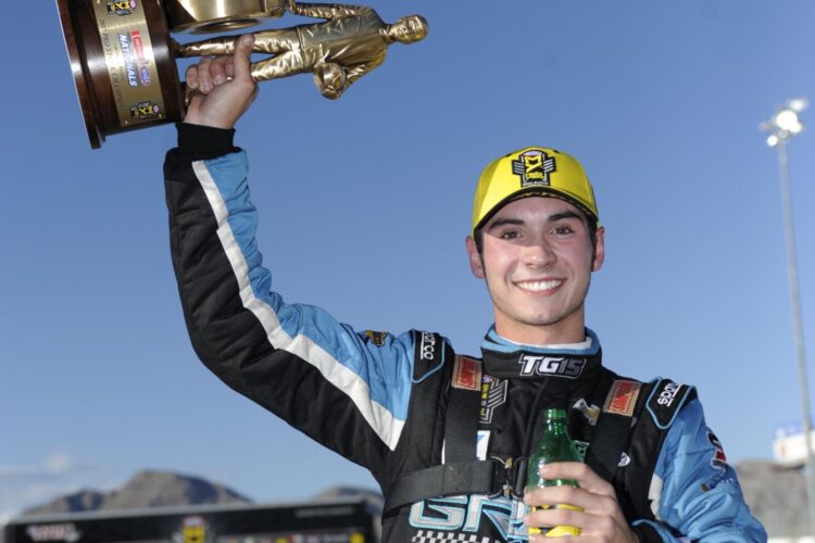 Tanner Gray Makes NHRA History In Las Vegas