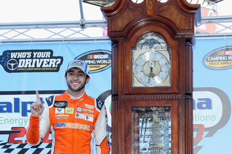 Chase Elliott Wins Martinsville Truck Series race