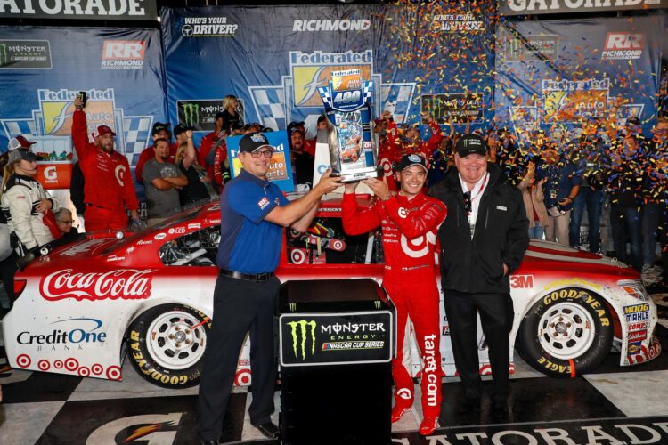 Kyle Larson Takes Overtime Win In Richmond