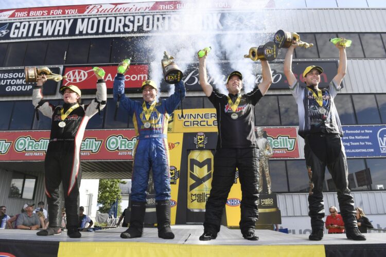 Torrence, Capps, Anderson, Tonglet Win at St. Louis