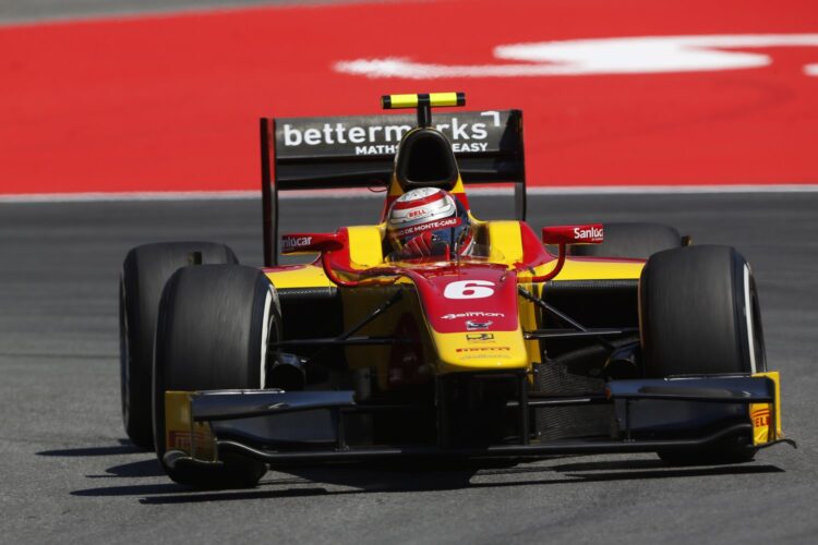 Coletti leads the way at Hockenheim in GP2 practice