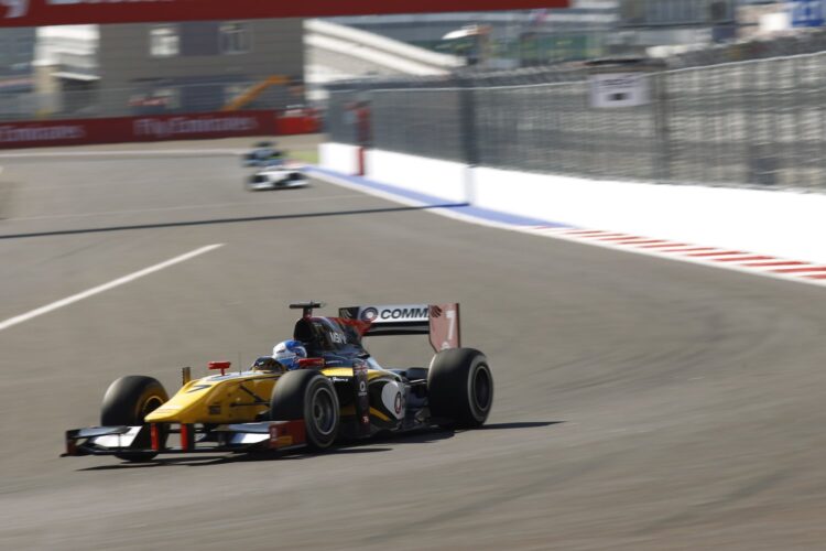 GP2: Palmer leads the way at Sochi