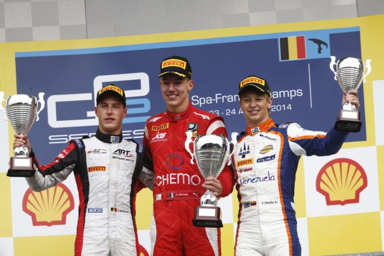 Marciello takes first win in chaotic GP2 feature race