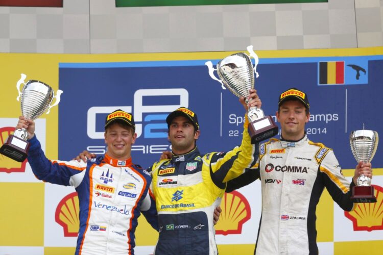 Nasr storms to GP2 sprint victory