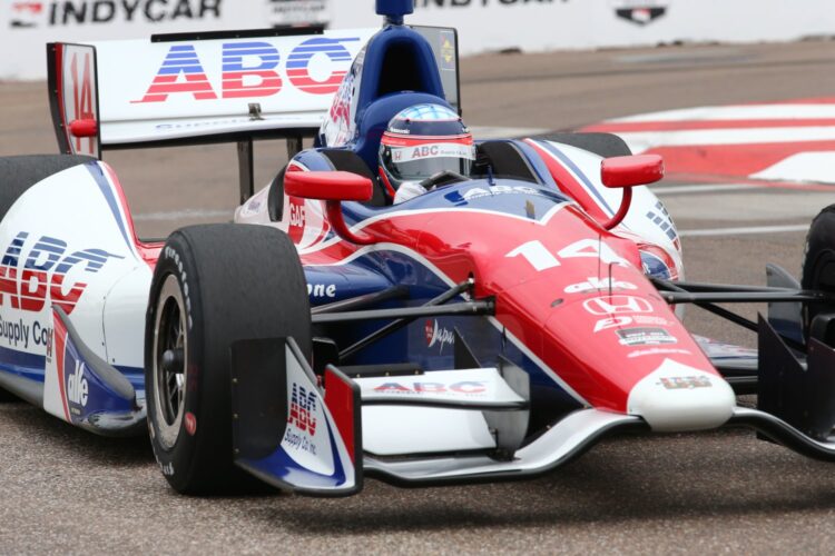 Sato wins pole for IndyCar season opener