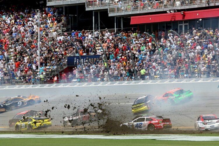 Daytona adds more SAFER barrier to inside retaining walls