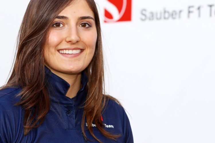 Tatiana Calderon becomes Test Driver of the Alfa Romeo Sauber F1 Team