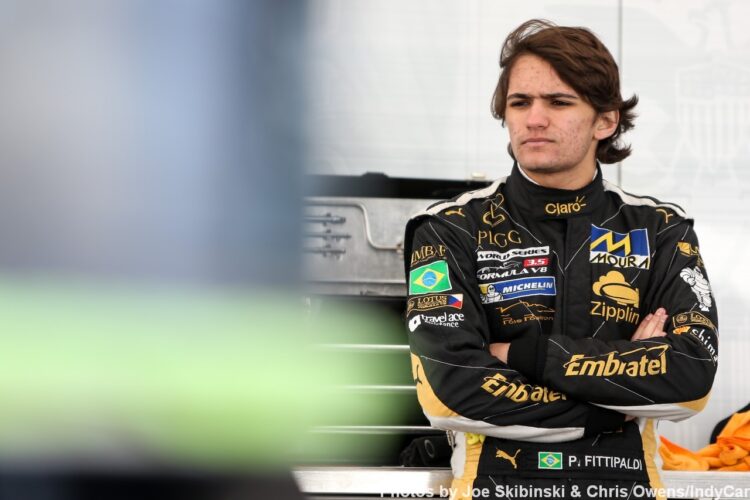 IndyCar driver Pietro Fittipaldi has one eye on F1