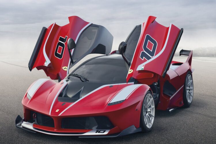 World premiere of the FXX K hybrid track car