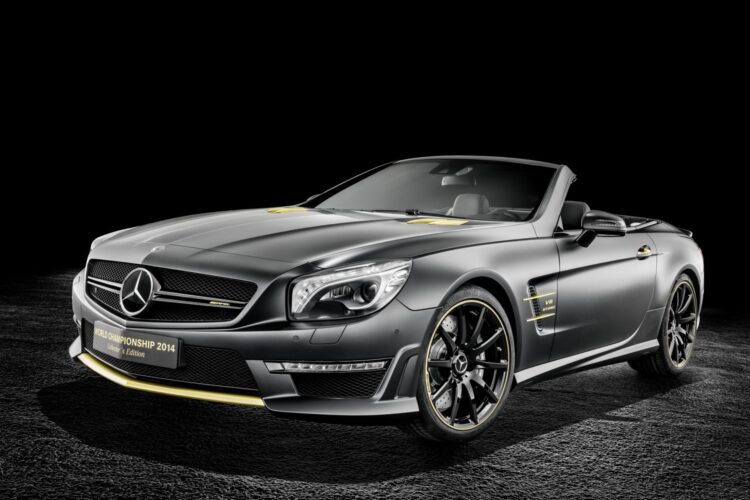 Mercedes celebrates F1 title with special edition SL63s