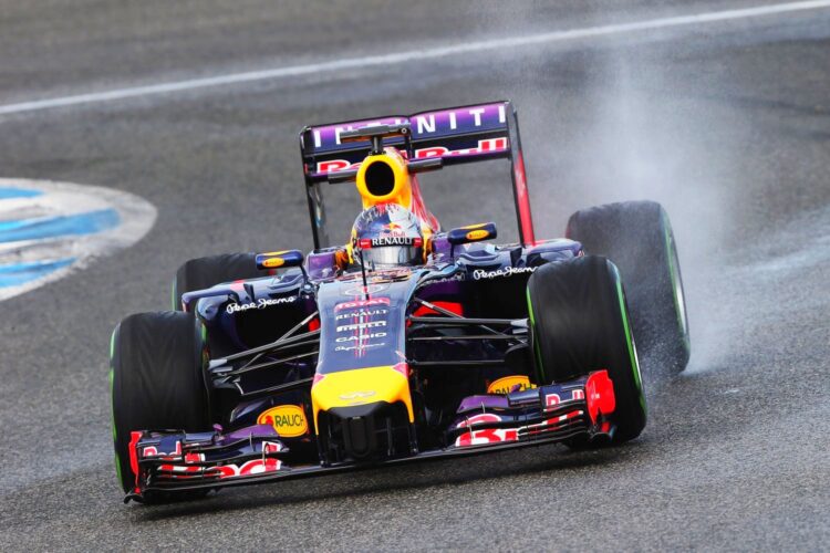 Grey clouds at Jerez as Red Bull ends first test