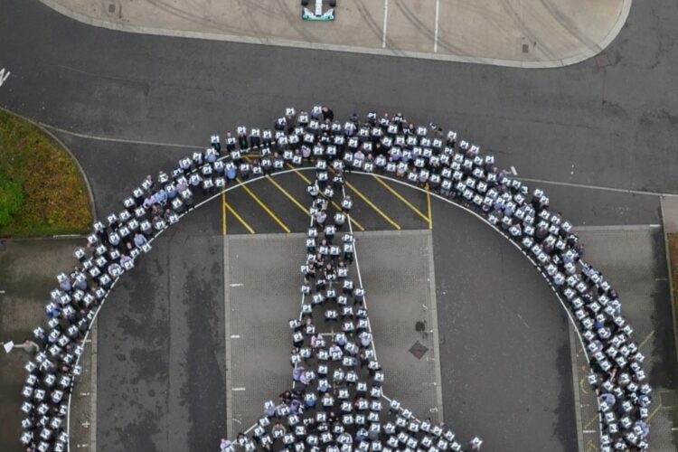 World Championship celebrations at Brackley and Brixworth