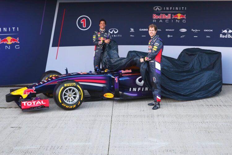 Red Bull unveils the RB10