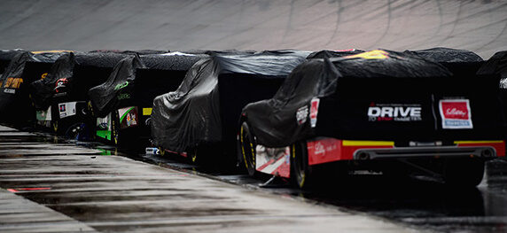 NASCAR Sprint Cup race postponed till noon Sunday