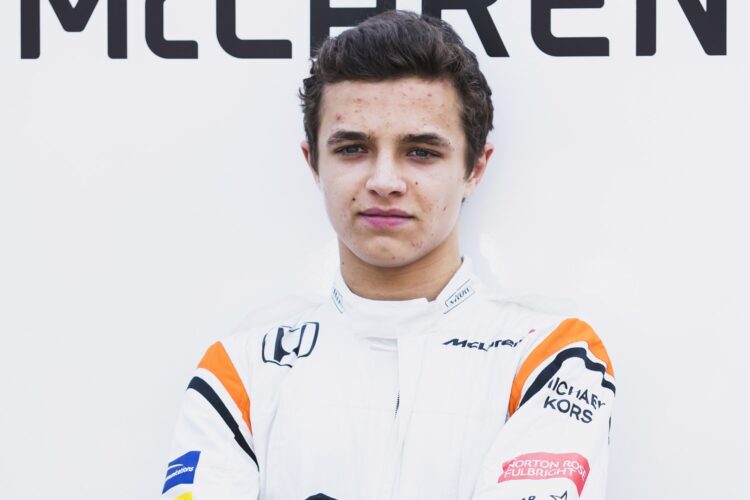 Lando Norris to drive for McLaren from 2019