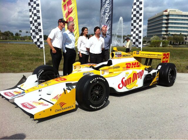 Andretti team unveils Hunter-Reay’s DHL car