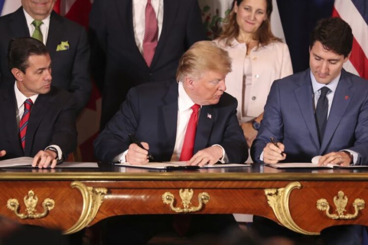 New North American Trade Pact Signed