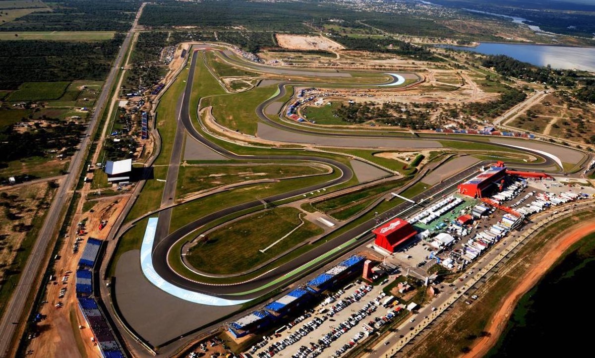 Argentina Autodromo Termas de Rio Hondo aerial