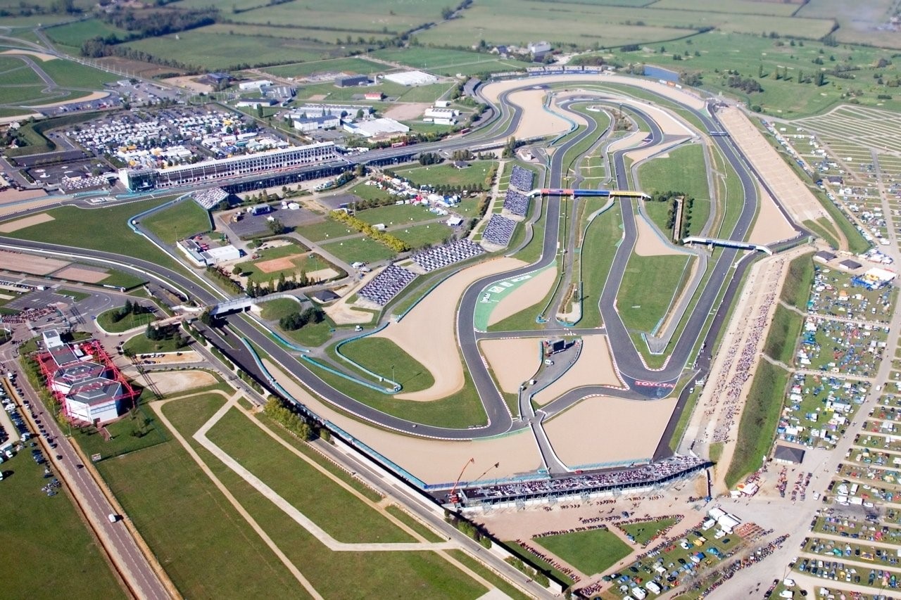Magny-Cours Aerial view
