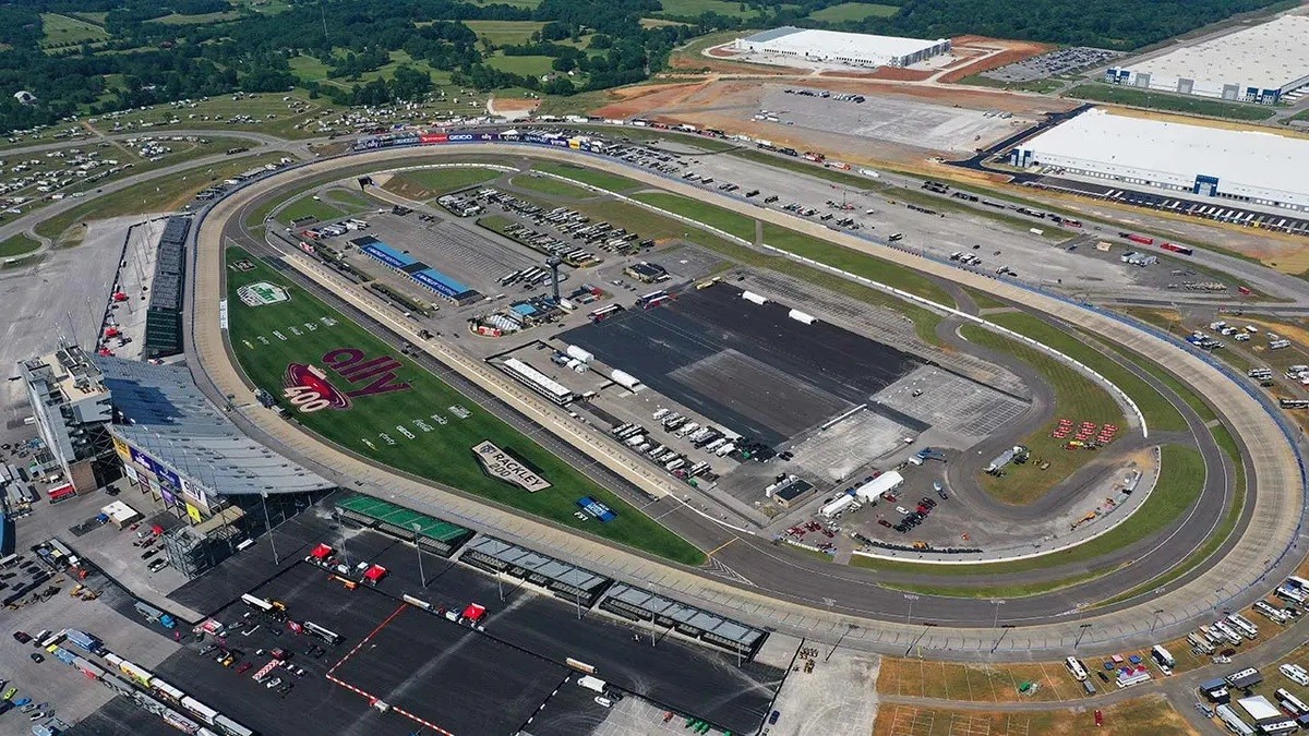 Nashville Superspeedway aerial